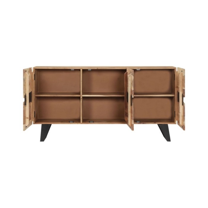 Buffet 150 x 40 x 79 cm Bois d'acacia massif