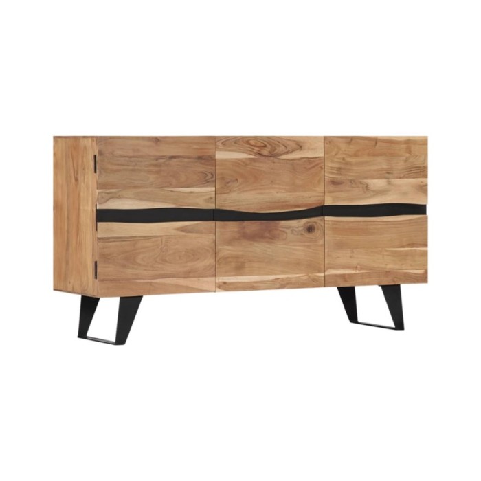 Buffet 150 x 40 x 79 cm Bois d'acacia massif