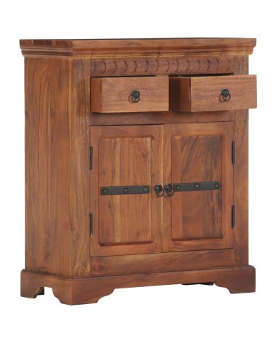 Buffet 63 x 30 x 75 cm Bois d'acacia massif