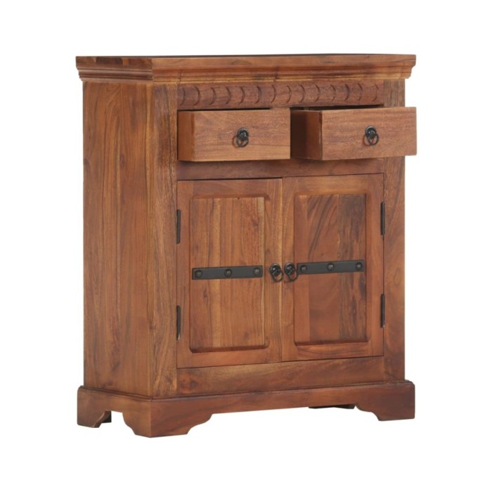 Buffet 63 x 30 x 75 cm Bois d'acacia massif