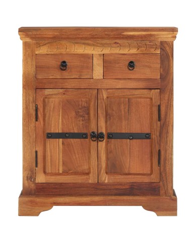 Buffet 63 x 30 x 75 cm Bois d'acacia massif