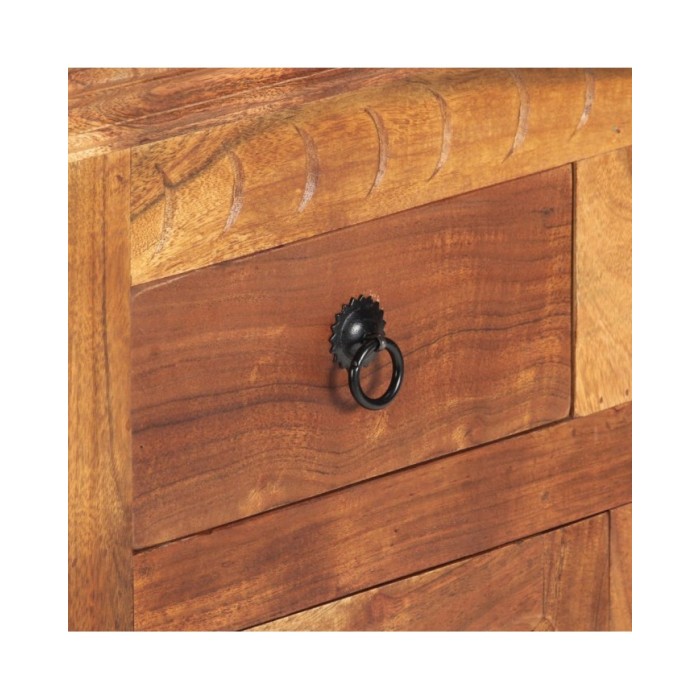 Buffet 63 x 30 x 75 cm Bois d'acacia massif