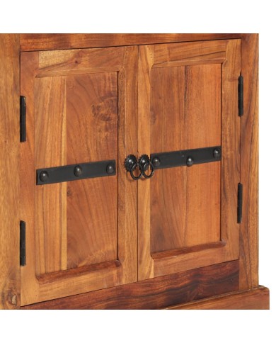 Buffet 63 x 30 x 75 cm Bois d'acacia massif