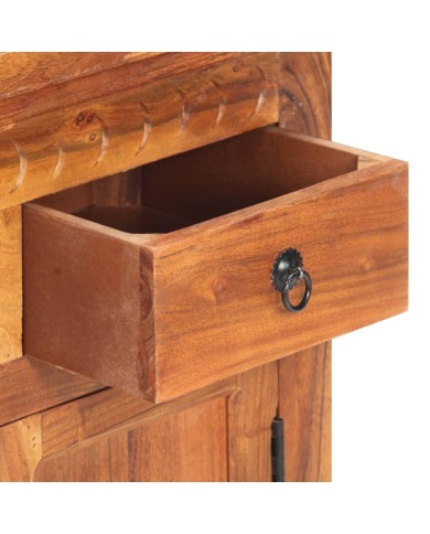 Buffet 63 x 30 x 75 cm Bois d'acacia massif