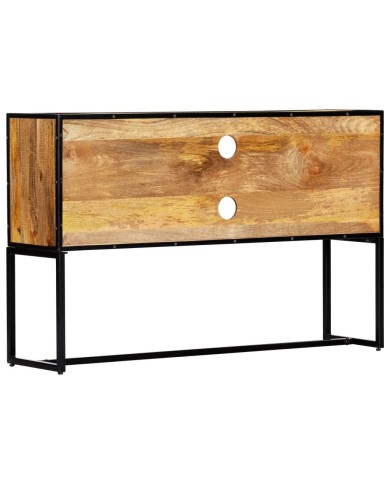 Meuble TV 120 x 30 x 75 cm Bois de récupération massif