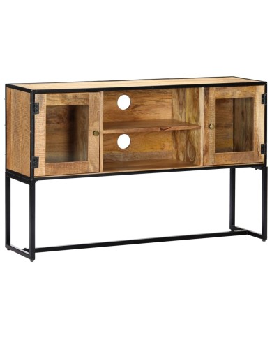 Meuble TV 120 x 30 x 75 cm Bois de récupération massif