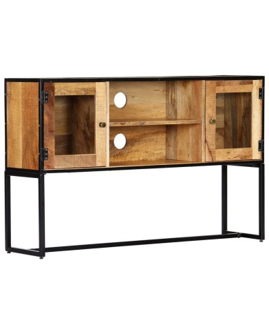 Meuble TV 120 x 30 x 75 cm Bois de récupération massif