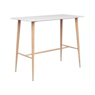 Table de bar Blanc 120x60x105 cm