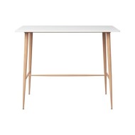 Table de bar Blanc 120x60x105 cm
