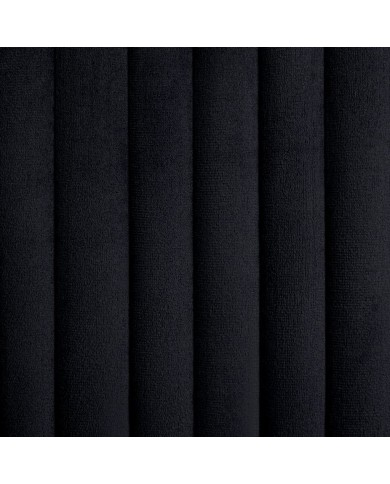 Chaises de salle à manger 2 pcs Noir Velours 