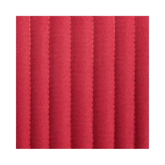 Chaises de salle à manger 2 pcs Rouge bordeaux Tissu