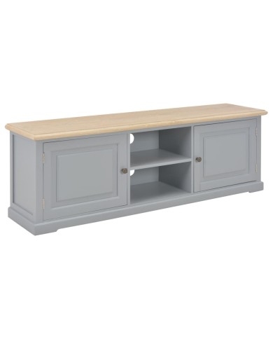 Meuble TV Gris 120 x 30 x 40 cm Bois