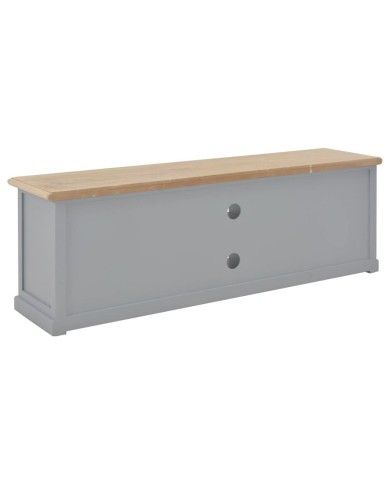 Meuble TV Gris 120 x 30 x 40 cm Bois