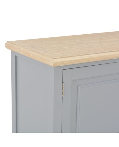 Meuble TV Gris 120 x 30 x 40 cm Bois