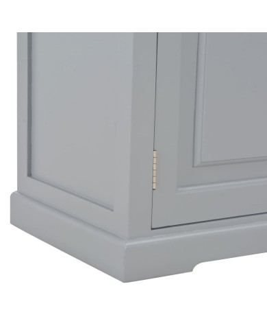Meuble TV Gris 120 x 30 x 40 cm Bois