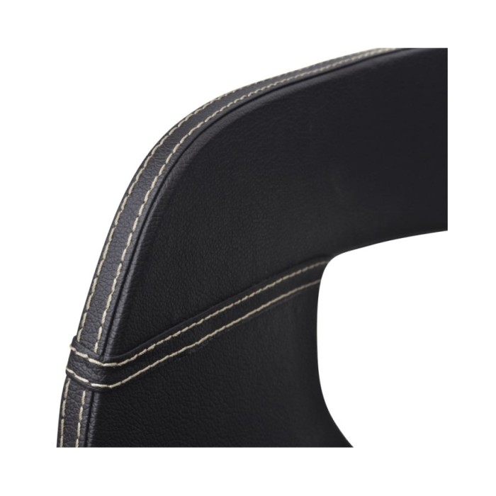 Chaises de salle à manger 4 pcs Noir Bois courbé et similicuir