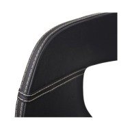 Chaises de salle à manger 4 pcs Noir Bois courbé et similicuir