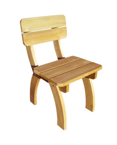 Chaises de jardin 2 pcs Pinède imprégnée