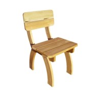 Chaises de jardin 2 pcs Pinède imprégnée