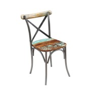 Chaises de salle à manger 4 pcs Bois de récupération solide
