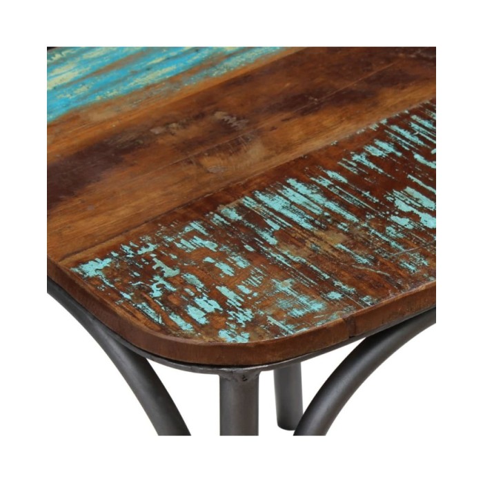 Chaises de salle à manger 4 pcs Bois de récupération solide