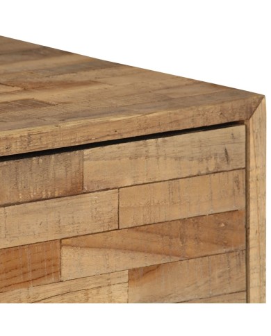 Ensemble de buffet 2 pcs Bois de teck recyclé