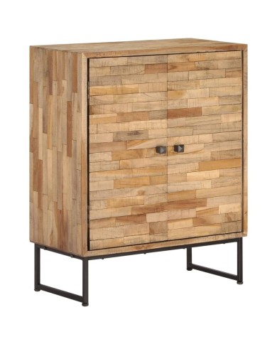 Ensemble de buffet 2 pcs Bois de teck recyclé