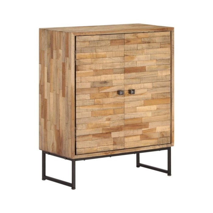 Ensemble de buffet 2 pcs Bois de teck recyclé