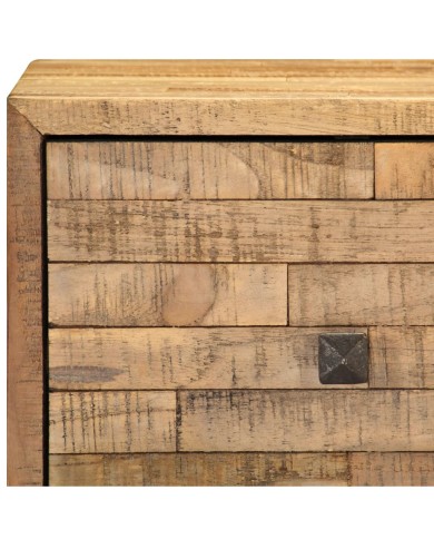 Ensemble de buffet 2 pcs Bois de teck recyclé