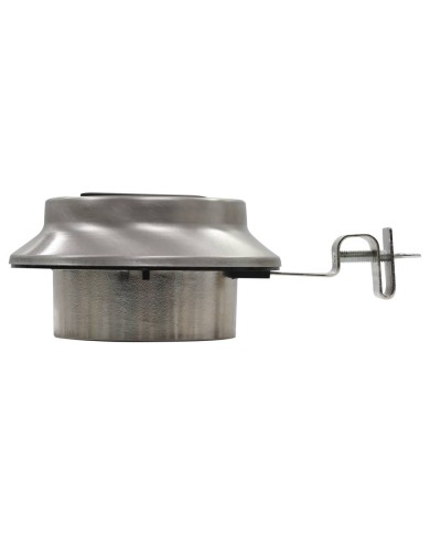 Lampes solaires à LED rondes d'extérieur 12 pcs 12 cm Blanc