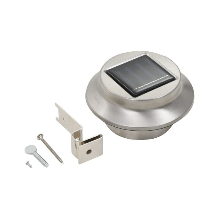 Lampes solaires à LED rondes d'extérieur 12 pcs 12 cm Blanc