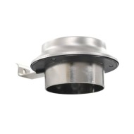 Lampes solaires à LED rondes d'extérieur 12 pcs 12 cm Blanc