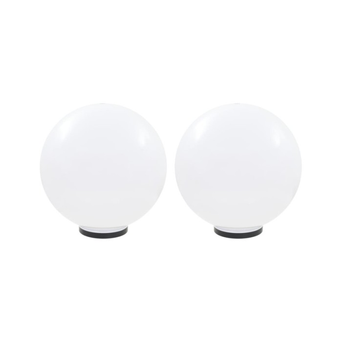 Lampes à LED sous forme de boule 2 pcs Sphérique 50 cm PMMA 