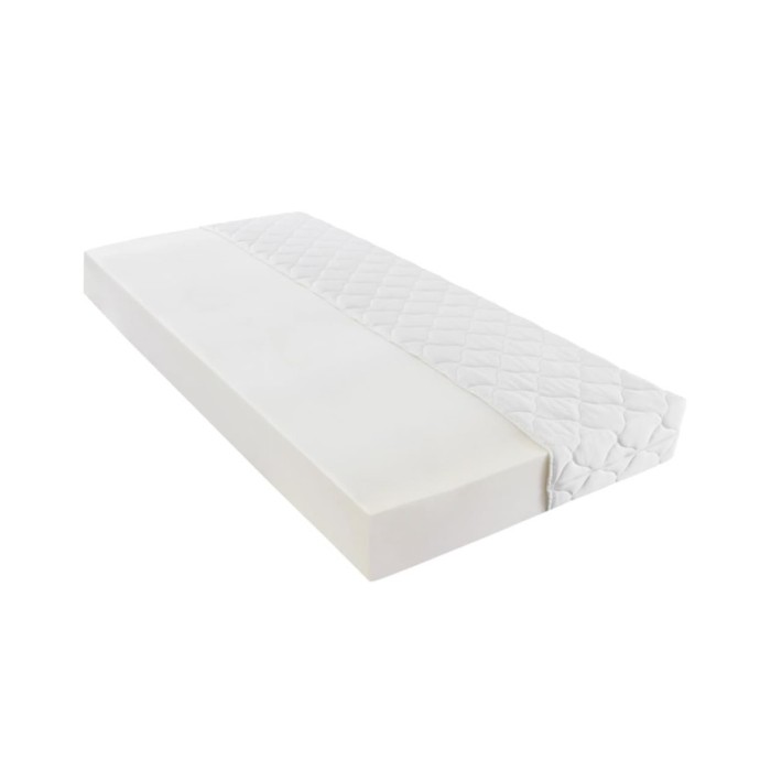 Lit avec matelas Rose Velours 160 x 200 cm 