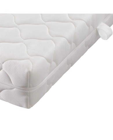 Lit avec matelas Rose Velours 160 x 200 cm 