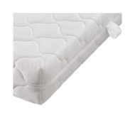 Lit avec matelas Rose Velours 160 x 200 cm 