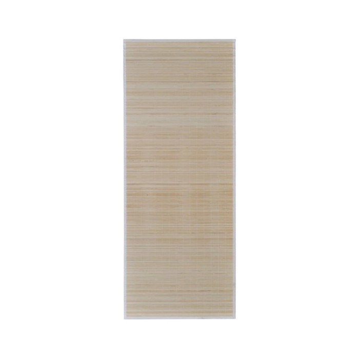 Tapis rectangulaires Bambou naturel 4 pcs 120x180 cm