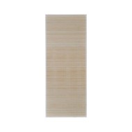 Tapis rectangulaires Bambou naturel 4 pcs 120x180 cm