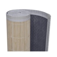 Tapis rectangulaires Bambou naturel 4 pcs 120x180 cm