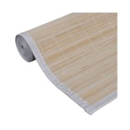 Tapis rectangulaires Bambou naturel 4 pcs 120x180 cm