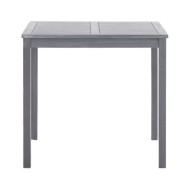 Mobilier à dîner de jardin 5 pcs Bois d'acacia massif Gris