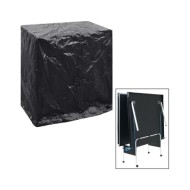 Housses de salon de jardin 2pcs Table de ping-pong 8 œillets