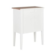 Buffet Blanc 54 x 30 x 80 cm Bois massif