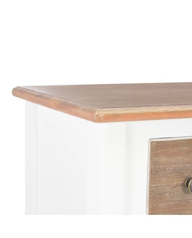 Buffet Blanc 54 x 30 x 80 cm Bois massif