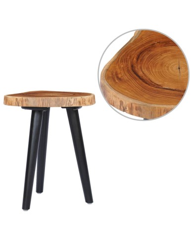 Table basse 40x45 cm Teck solide