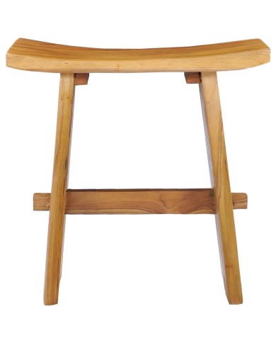 Tabouret Bois de teck massif
