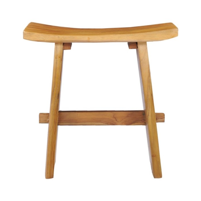Tabouret Bois de teck massif