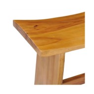 Tabouret Bois de teck massif