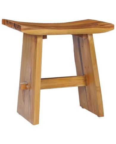 Tabouret Bois de teck massif