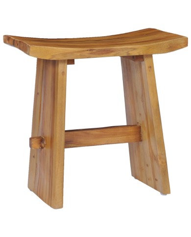 Tabouret Bois de teck massif